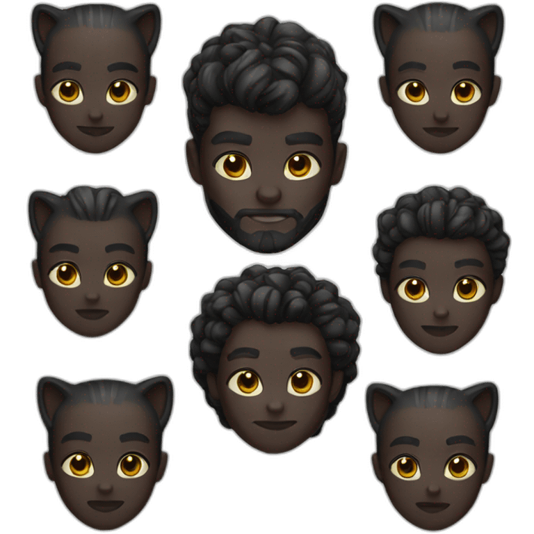 Black panther  emoji