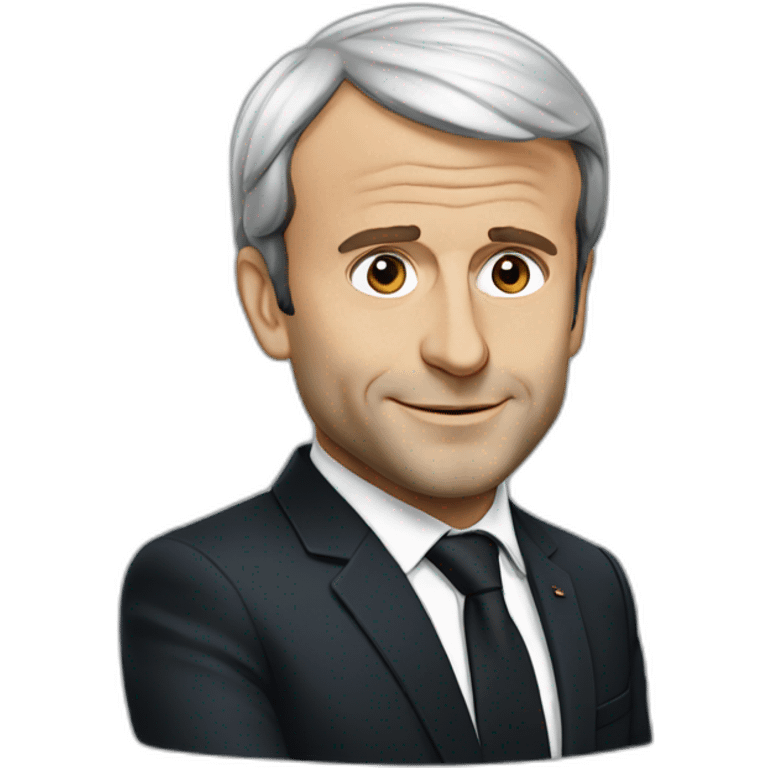 Emmanuel Macron emoji