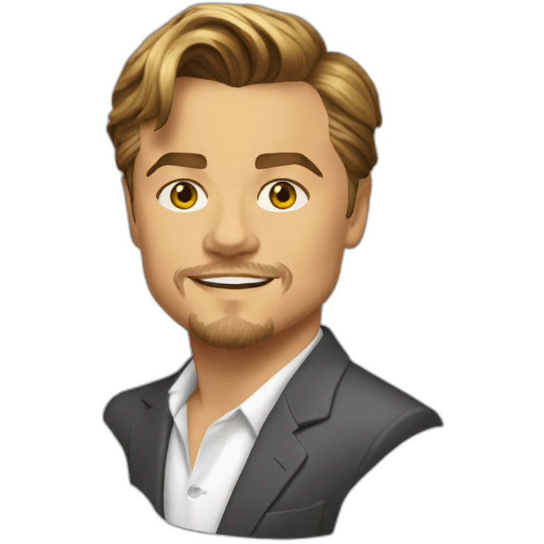 Leonardo Dicaprio jeune emoji