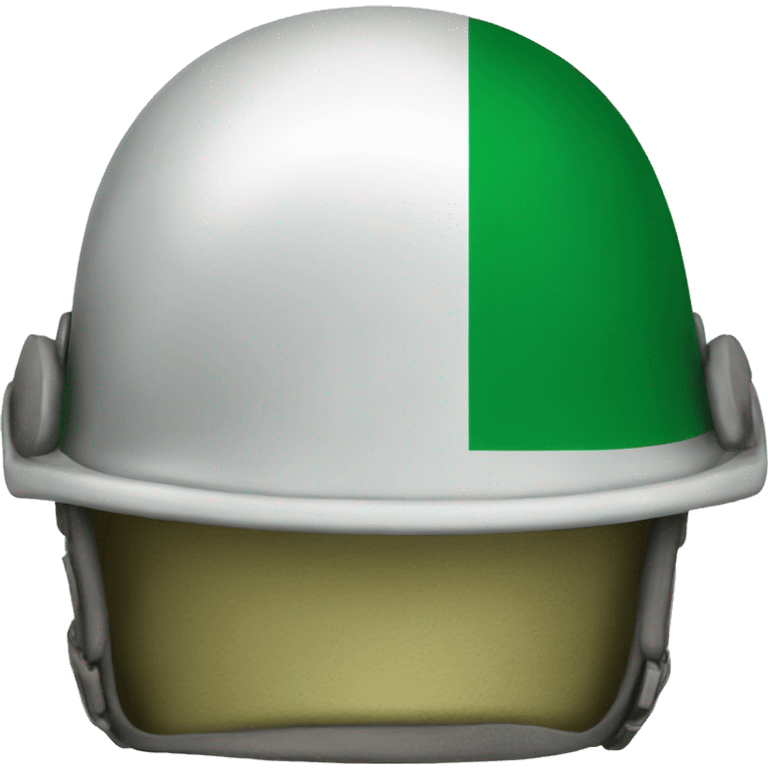 nigeria flag gardener helmet emoji