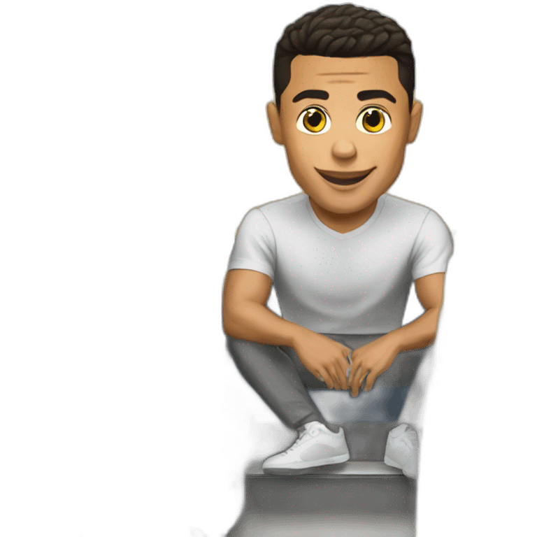 Ronaldo en bus emoji