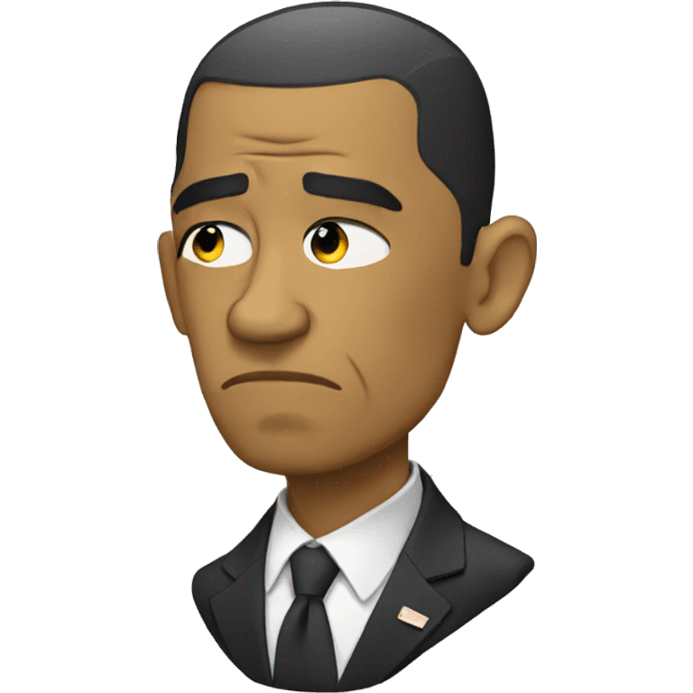 sad obama emoji