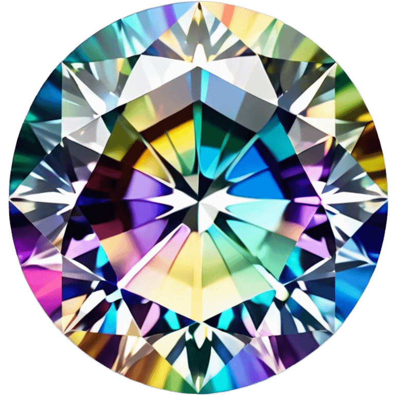 Cinematic Realistic Diamond Emoji, Brilliant and sparkling, with perfectly cut facets reflecting light in dazzling rainbows, resting upon a soft velvet background. The sharp, clean edges reflect light in every direction, creating a mesmerizing shine. Soft glowing outline, capturing the essence of timeless luxury and radiant beauty in a single, flawless diamond! emoji