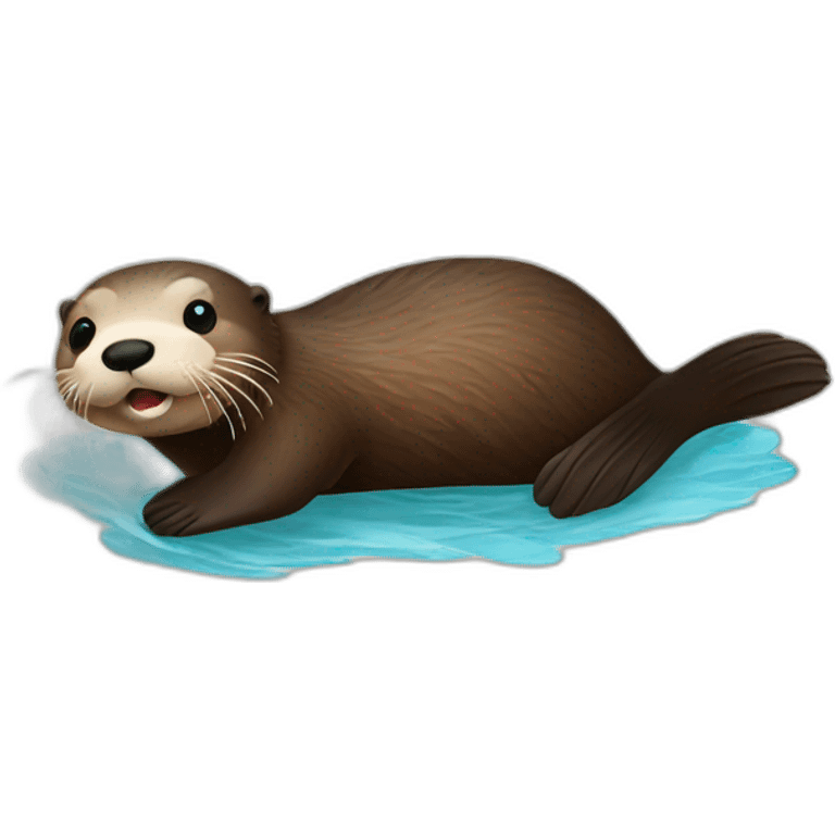 Sea otter emoji