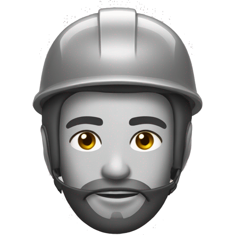 Trabalhador com capacete emoji