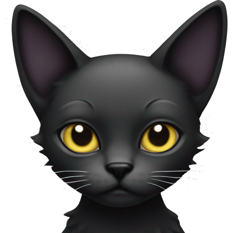 Gothic cat  emoji