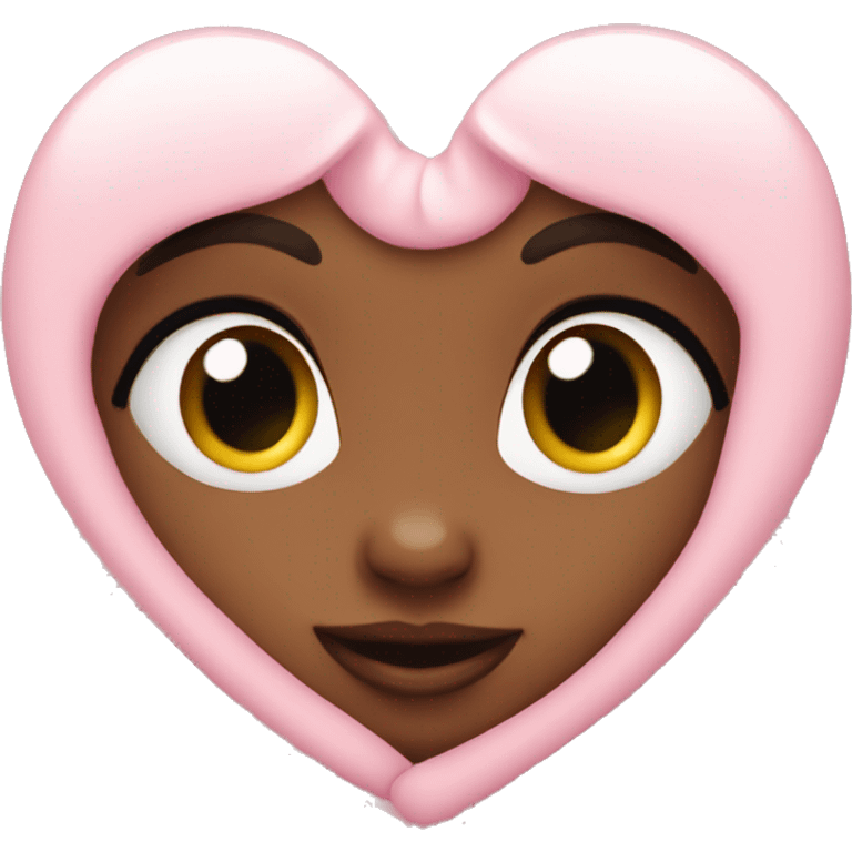 baby pink heart emoji