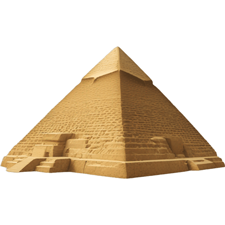 Une pyramide égyptienne emoji