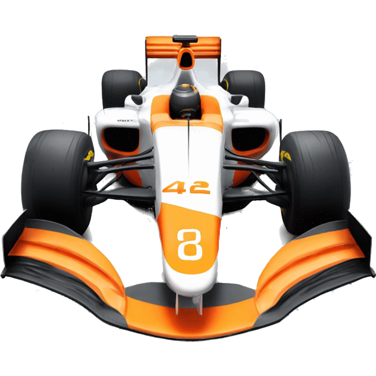 mclaren formula 1 car emoji