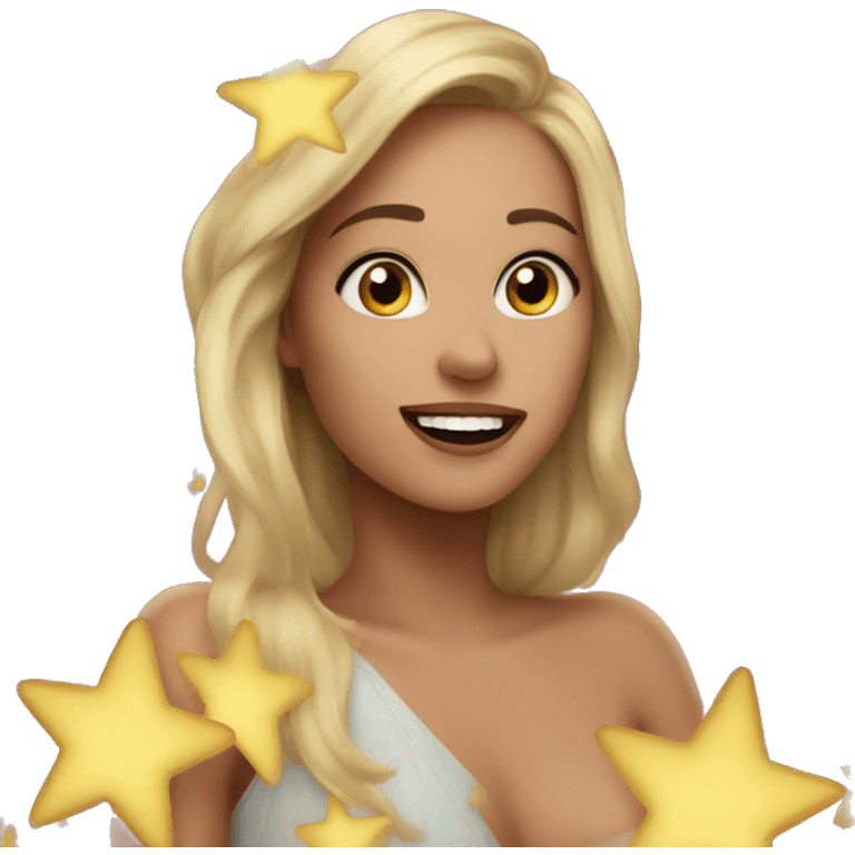 star is falling tace emoji