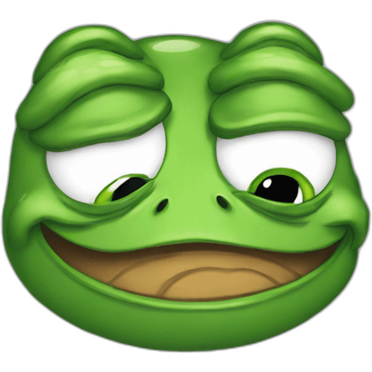 Pepe the frog crying happy tears emoji