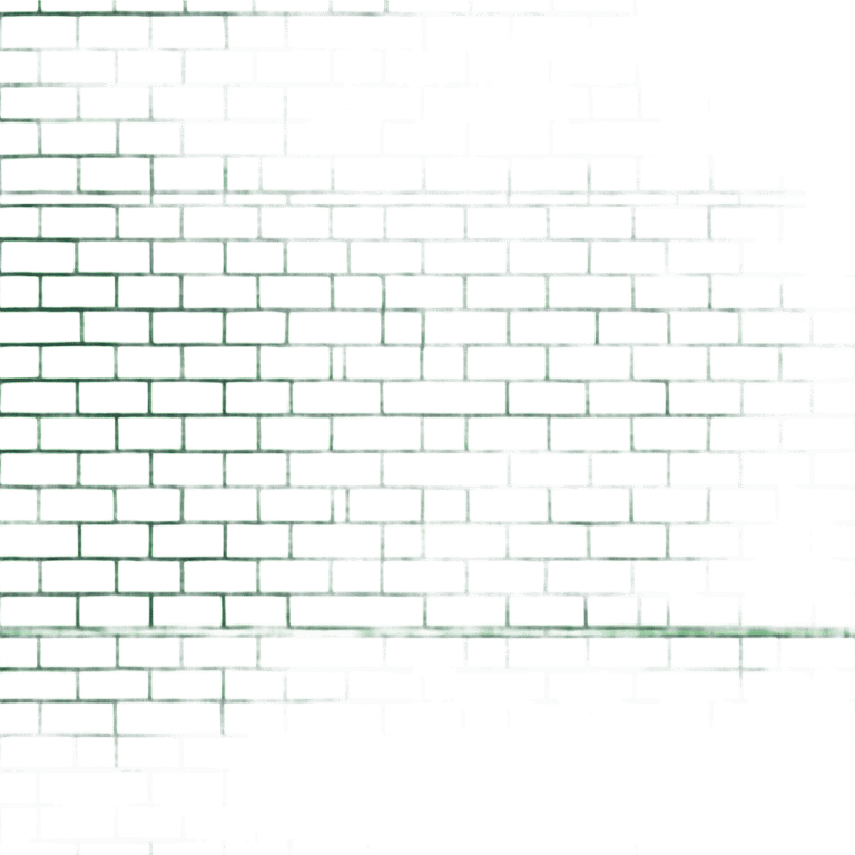 Green brick wall emoji