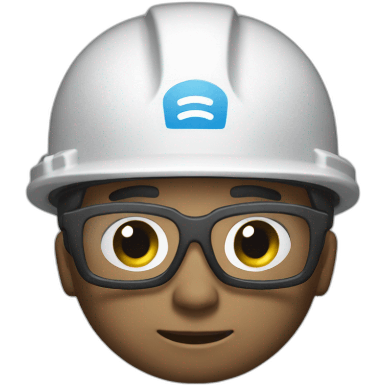 un ingeniero de contucion emoji