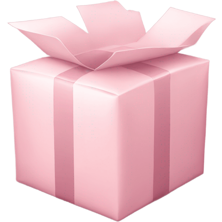 light pink package emoji