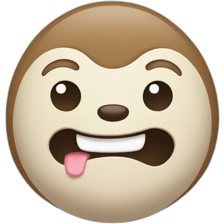 Golang logo smiling emoji