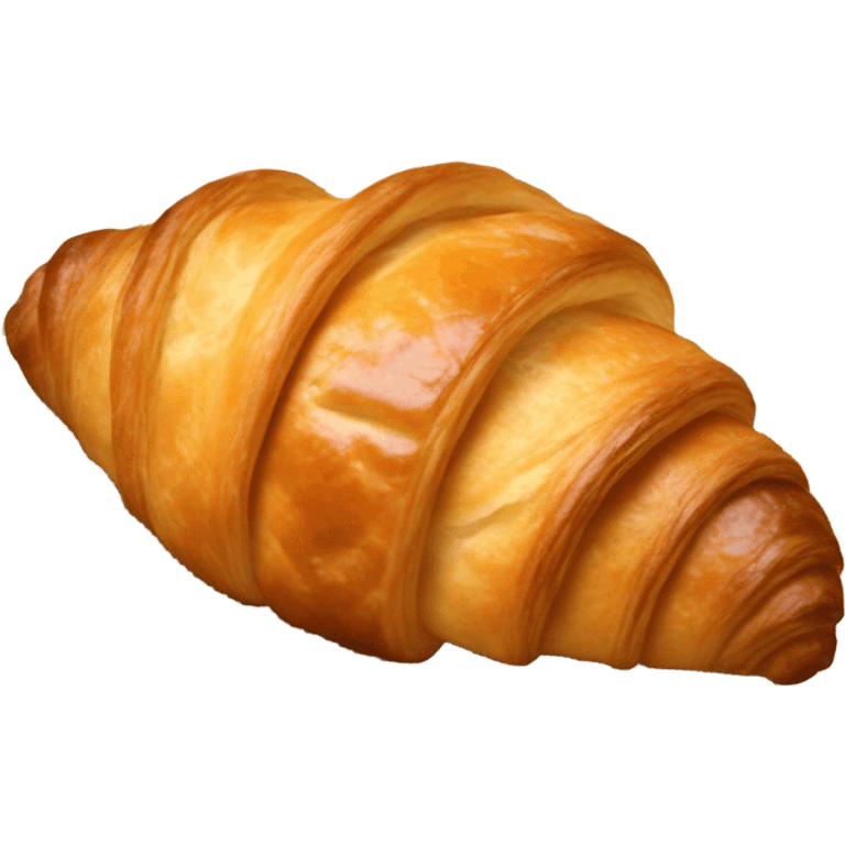 croissant on newspaper emoji