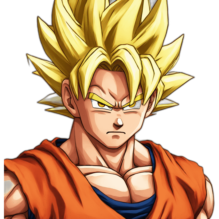 Goku ssj kaioken emoji