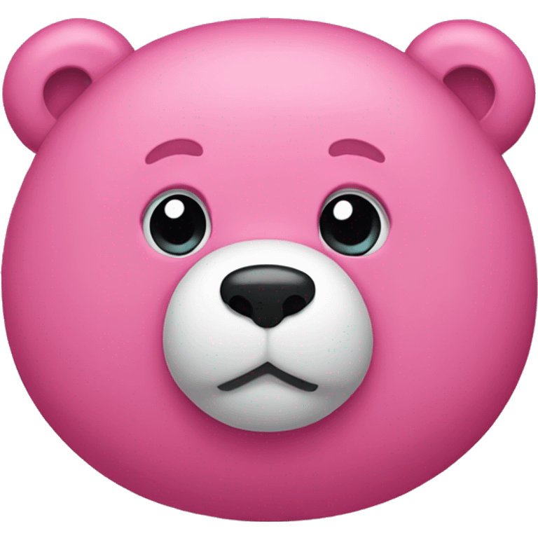 Pink bear emoji emoji