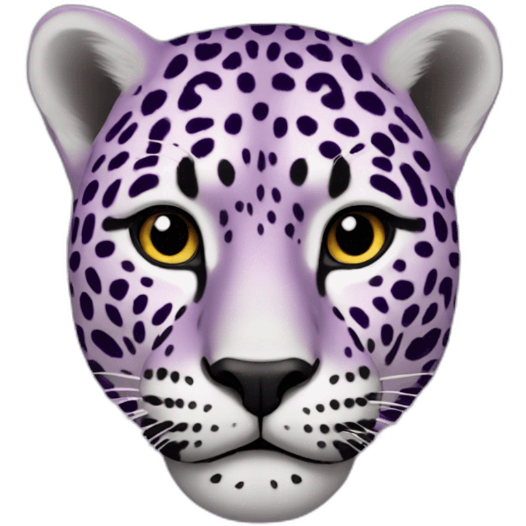 Purple jaguar emoji