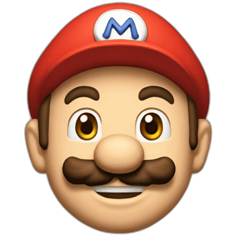 The super Mario emoji