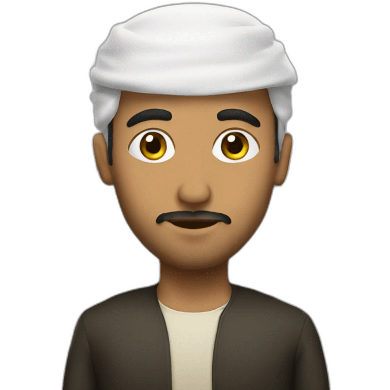 Saudi custom man emoji