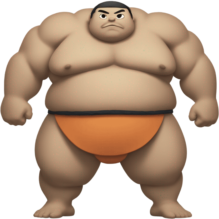 Two sumo wrestlers emoji