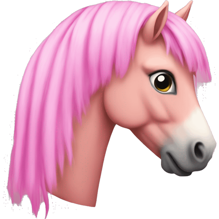 pink pony emoji