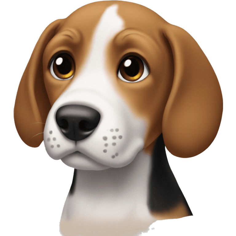 Beagle puppy emoji