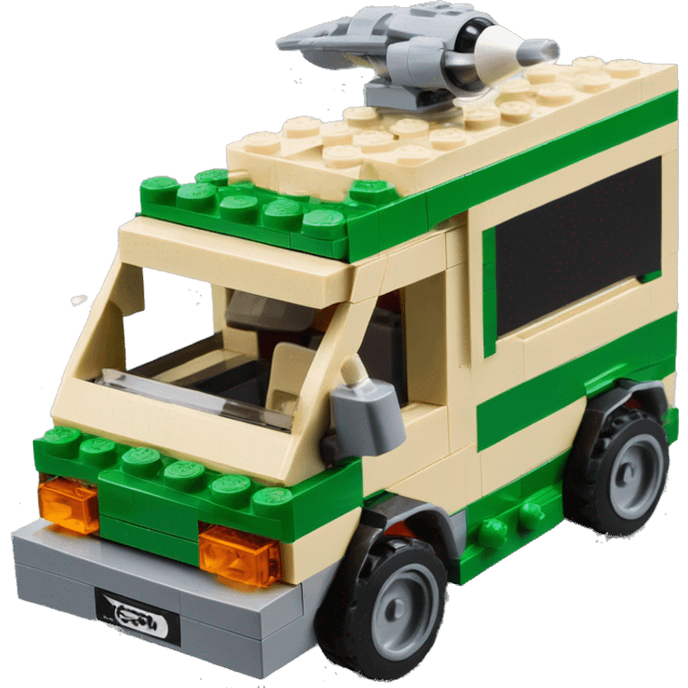 Lego.Planet Express delivery fr-s emoji