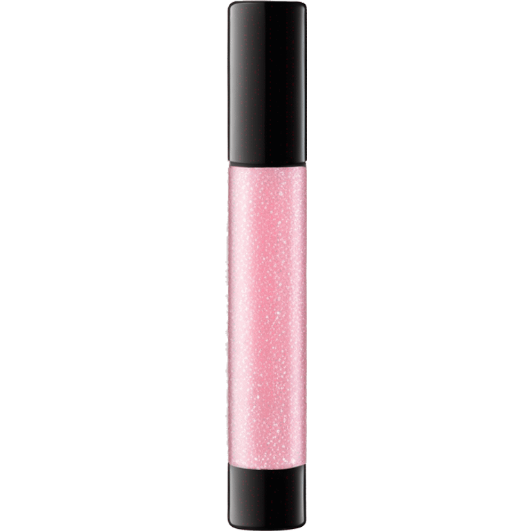 Light Pink sparkly lip gloss tube emoji