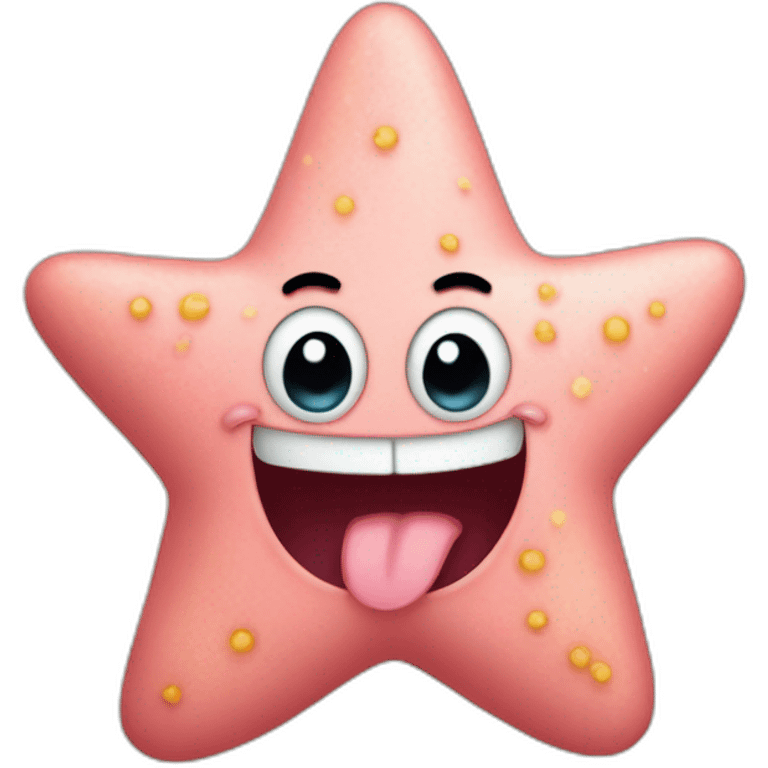 cute patrick star emoji