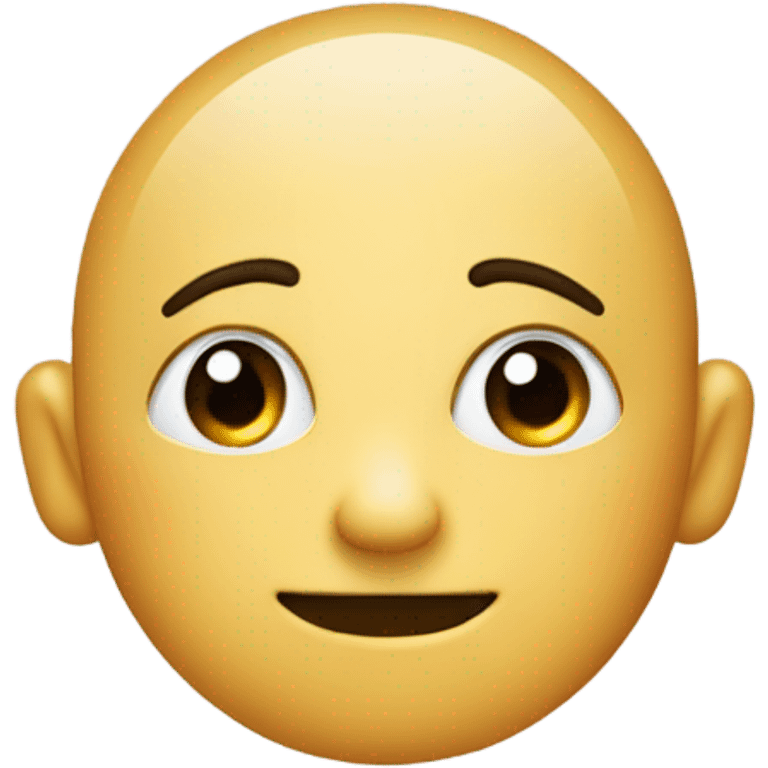 Emoji holding left hand up on middle of forehead forming the shape of an L with pointer finger and thumb emoji