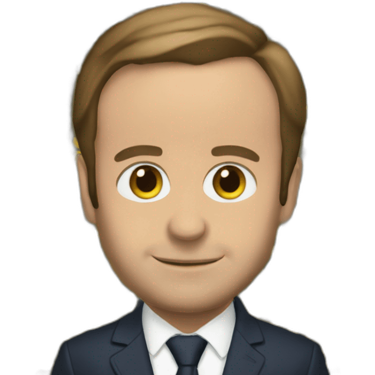 macron trisomique emoji