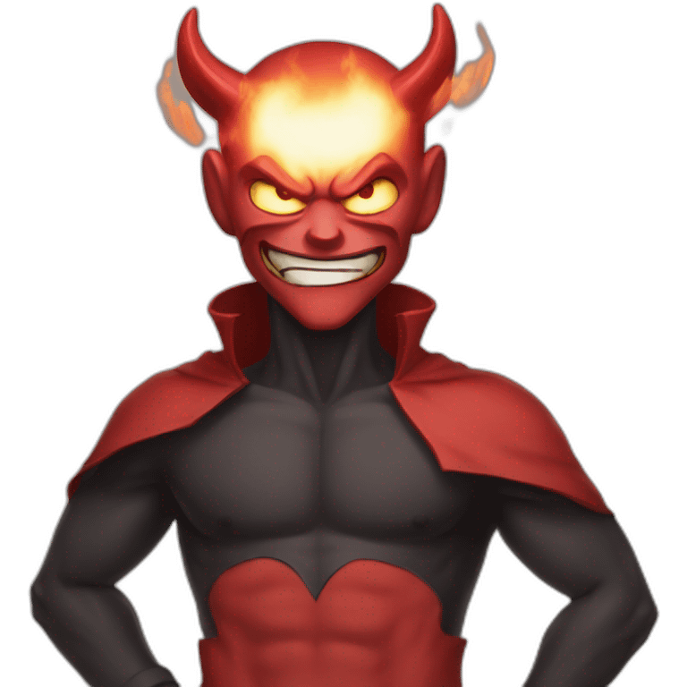 Anime Power devil emoji