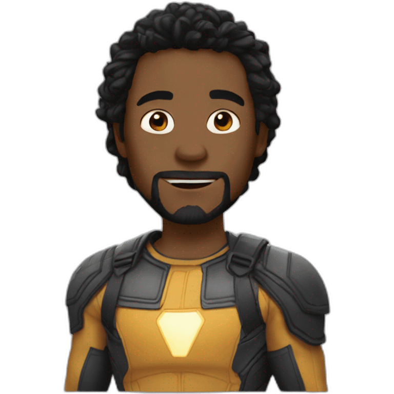 Marvel with caracter emoji