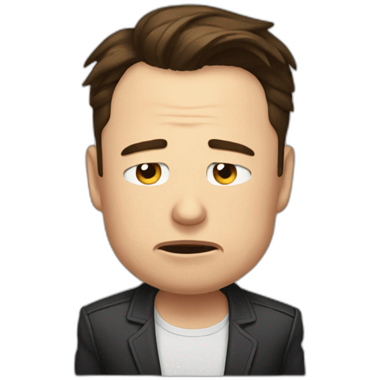 Elon musk crying emoji