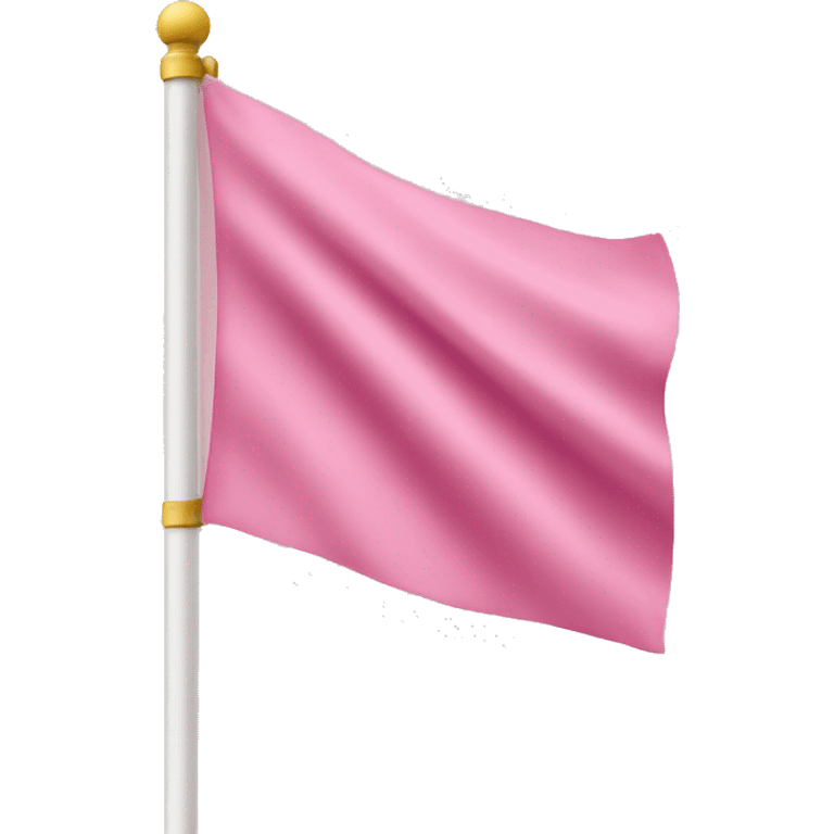 Pink flag emoji