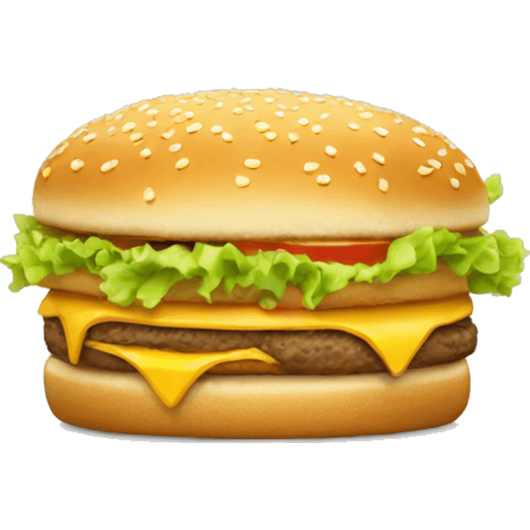 Big mac  emoji