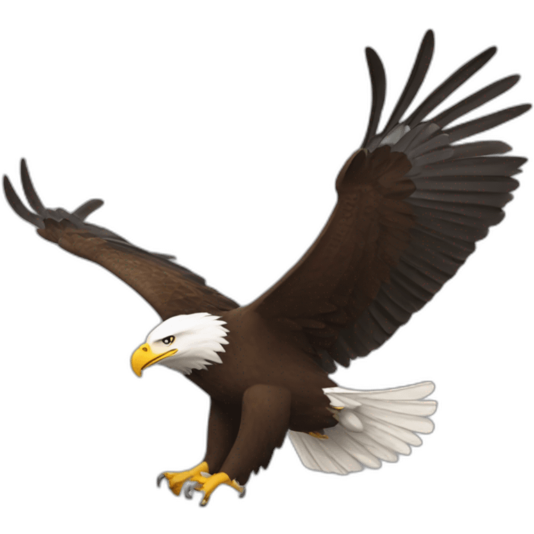 Bald Eagle Flying emoji