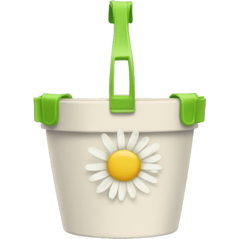 Daisy bucket emoji