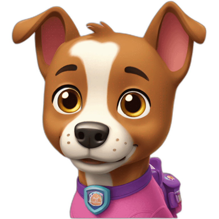 Skye from Paw Patrol emoji