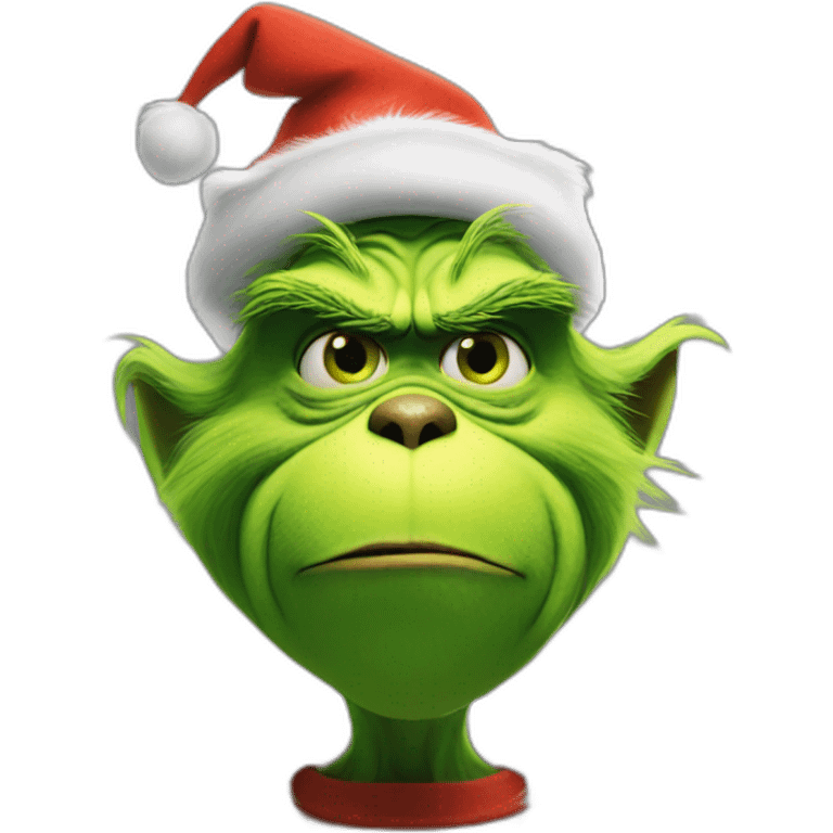 Grinch in vr headset emoji