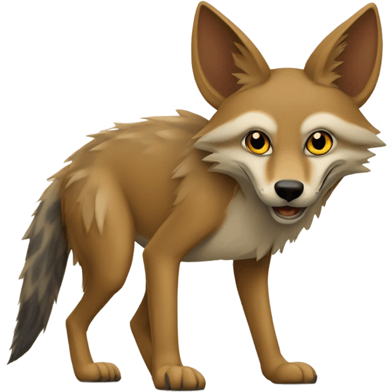 A Jackal with the name “Jakals” around it emoji