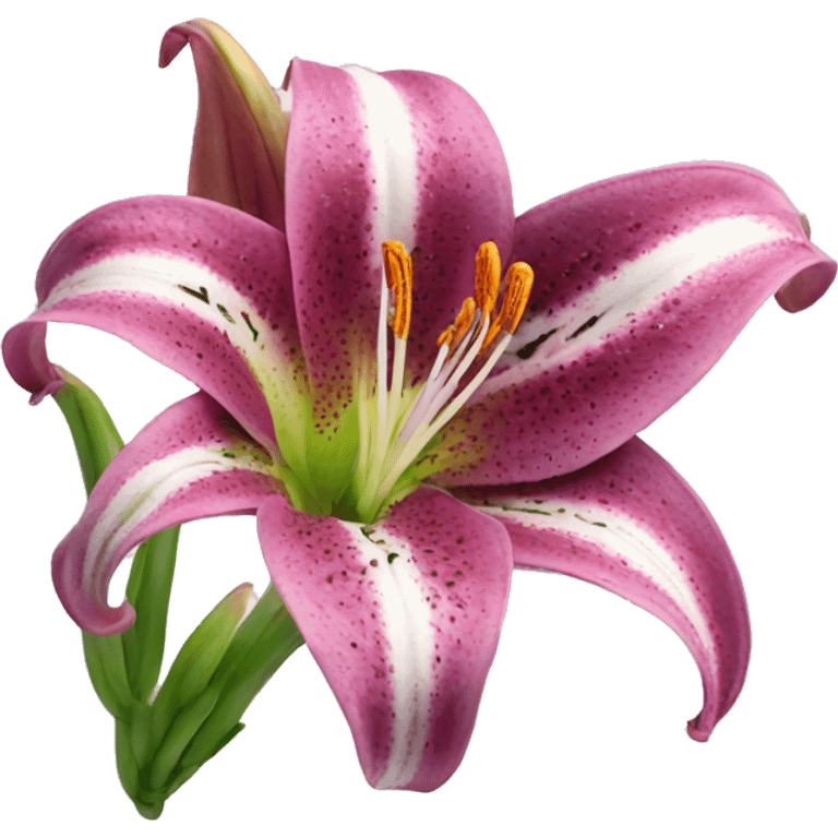 stargazer lily emoji