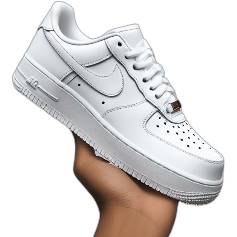 Nike air force 1 White emoji