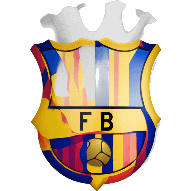 Logo Madrid plus Barça  emoji