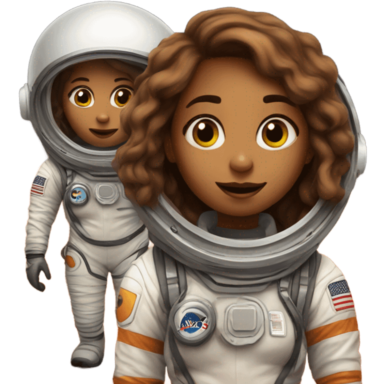 Girl on mars emoji