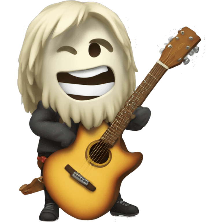 Ogro tocnando la guitarra  emoji