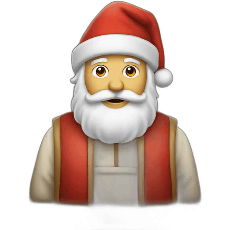 père noël developpeur emoji