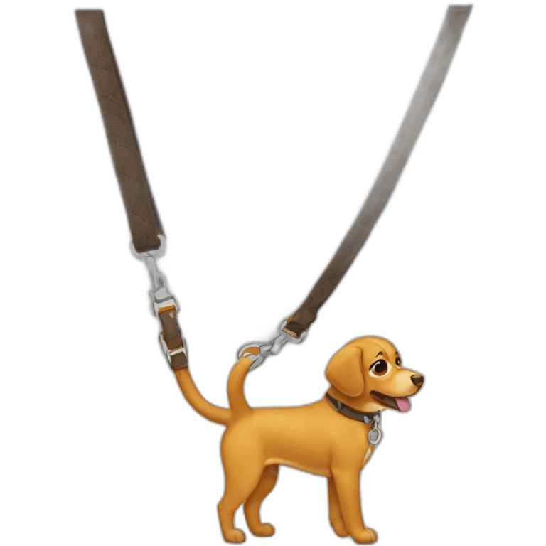 leash emoji